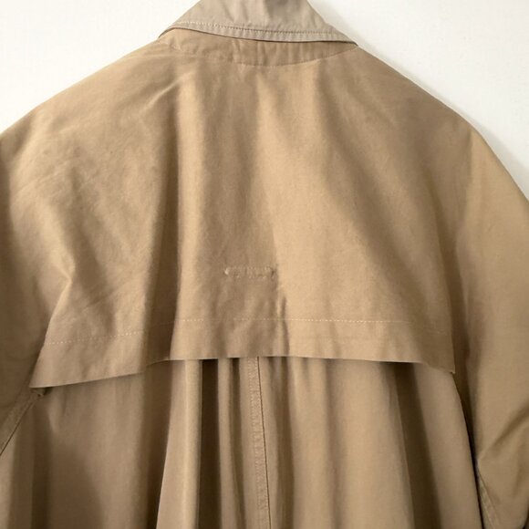 Ebani two-tone double-breasted cotton-gabardine trench coat (size IT 34) - Picture 7 of 12